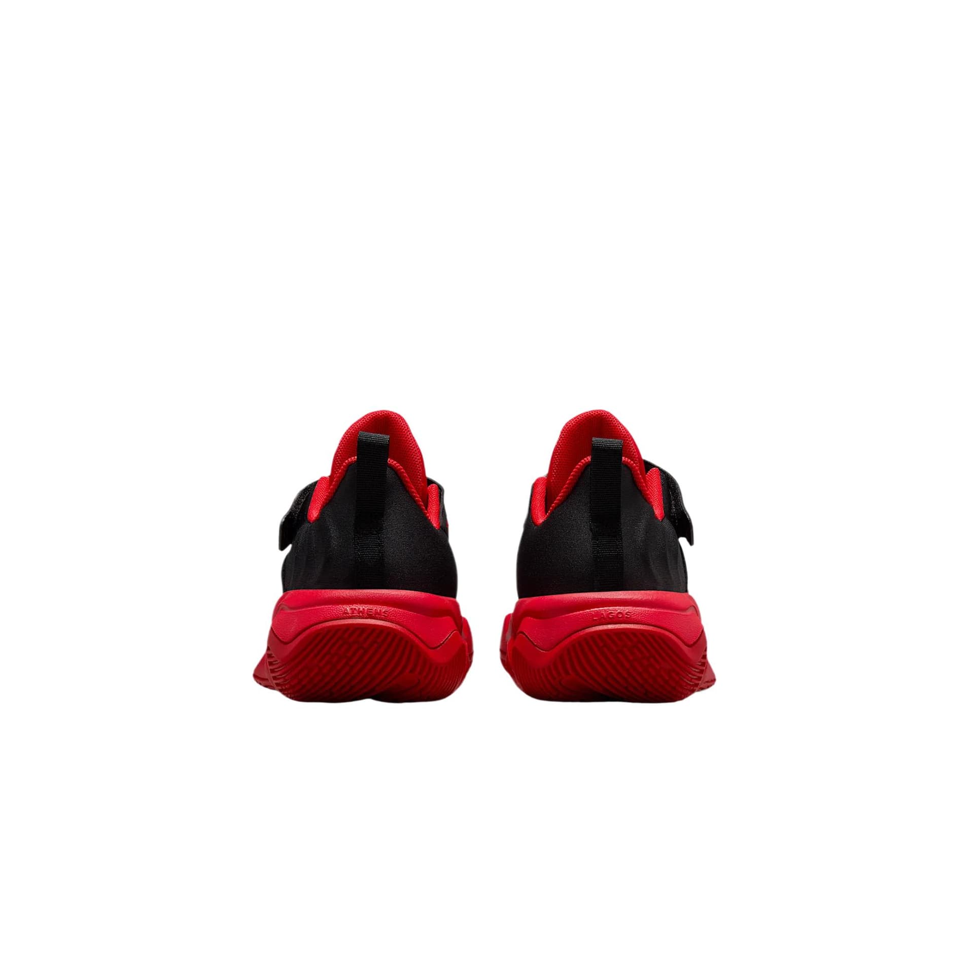 Кроссовки Nike Giannis Immortality 4 Детская беговая обувь Черный Университетский красный Командный красный Детская - изображение 5