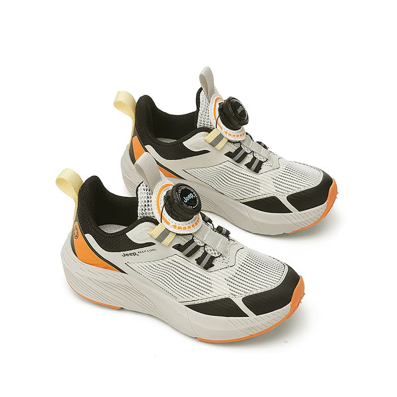Кроссовки Jeep Детские беговые кроссовки Дофамин Молочно-оранжевый Детский - изображение 4