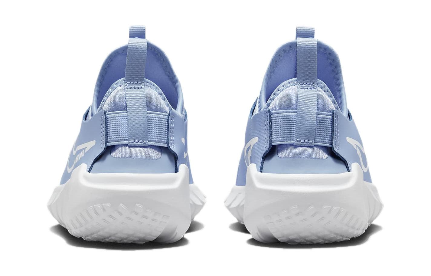 Кроссовки Nike Flex Runner 2 Противоскользящие Амортизирующие Устойчивые к износу Низкие Беговые кроссовки Белый Синий Унисекс - изображение 5