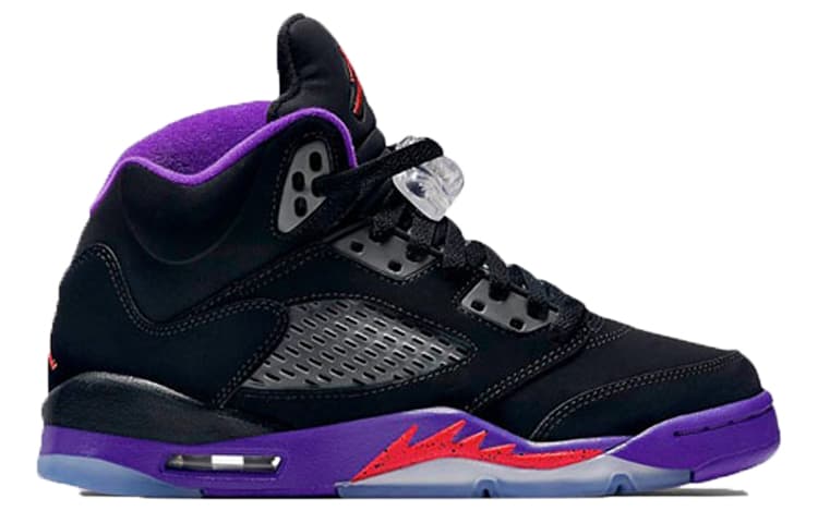 Кроссовки для баскетбола Jordan Air Jordan 5 Retro Fierce Purple GS - изображение 4