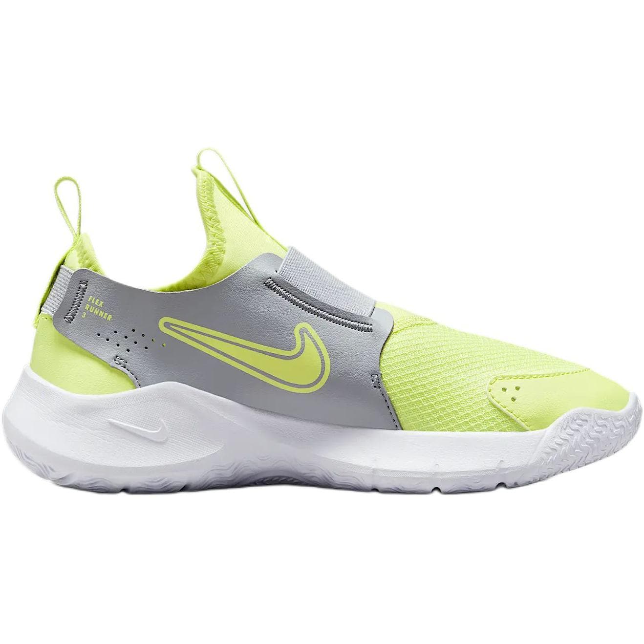 Кроссовки Nike Flex Runner 3 Low Топ Детская беговая обувь Желтый Белый Детская - изображение 2
