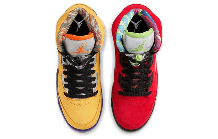 Кроссовки для баскетбола Jordan Air Jordan 5 Retro SE "What The" GS - изображение 5