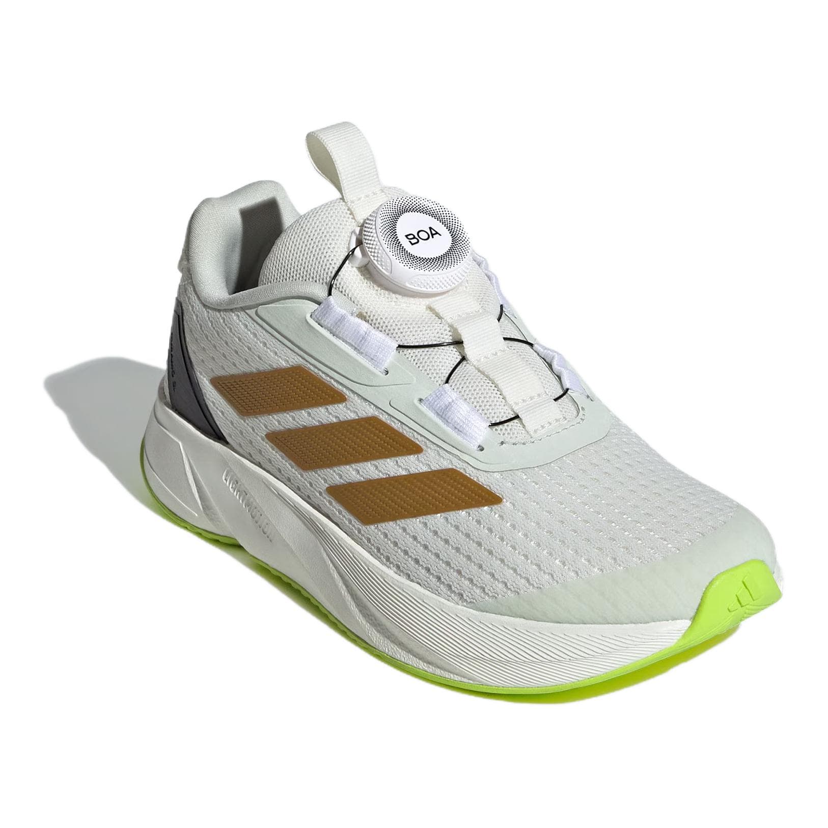 Кроссовки Adidas Duramo Sl Устойчивый к истиранию Дышащий Низкий Верх Детская Беговая Обувь Белый Зеленый Малыш - изображение 4