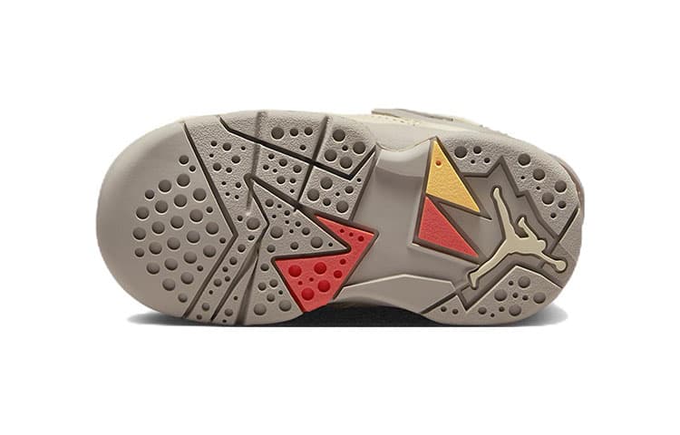 Кроссовки Bephies Beauty Supply x Air Jordan 7 Sanddrift - изображение 8
