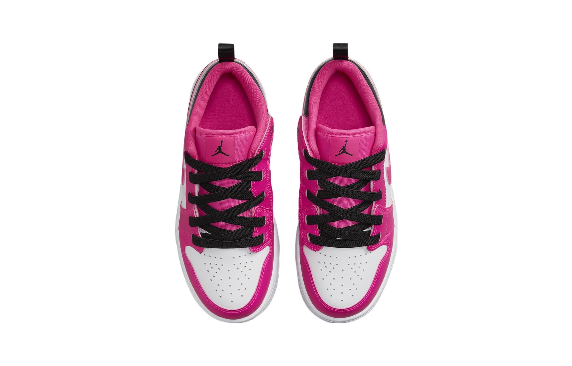 Кроссовки для баскетбола Jordan Air Jordan 1 Low Alt Slip-Resistant Низкие Детские Баскетбольные Кроссовки Розовые Черные - изображение 4