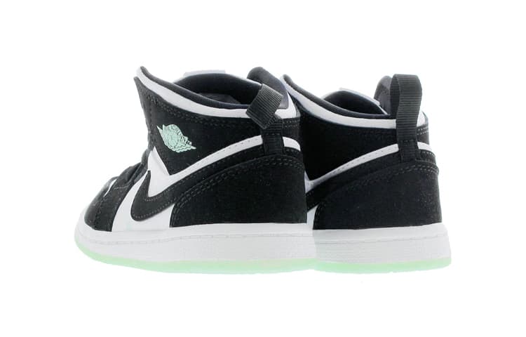 Кроссовки Jordan Air Jordan 1 Mid White Black Teal Tint - изображение 4