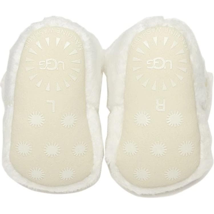 Кроссовки UGG Противоскользящая Устойчивая к истиранию MID Верх Обувь для малышей Белая Для младенцев и малышей - изображение 4
