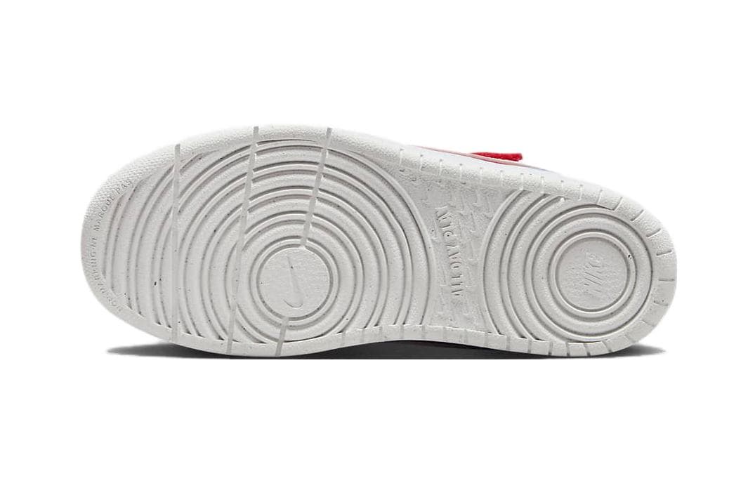 Кроссовки Nike Court Borough Low Recraft Устойчивая к истиранию Низкая Обувь для Детского Скейтбординга Синий Розовый - изображение 5