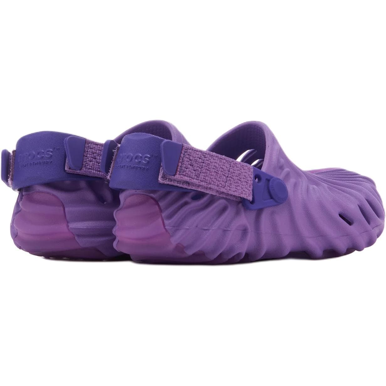 Сандалии Crocs x Salehe Bembury противоскользящие устойчивые к истиранию детские сандалии виноградный фиолетовый для детей - изображение 5