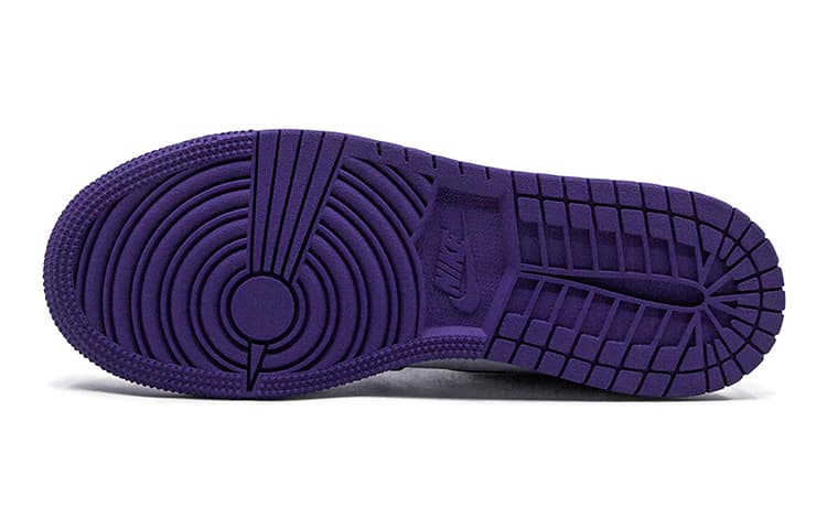 Кроссовки для баскетбола Jordan Air Jordan 1 "Court Purple" GS - изображение 11