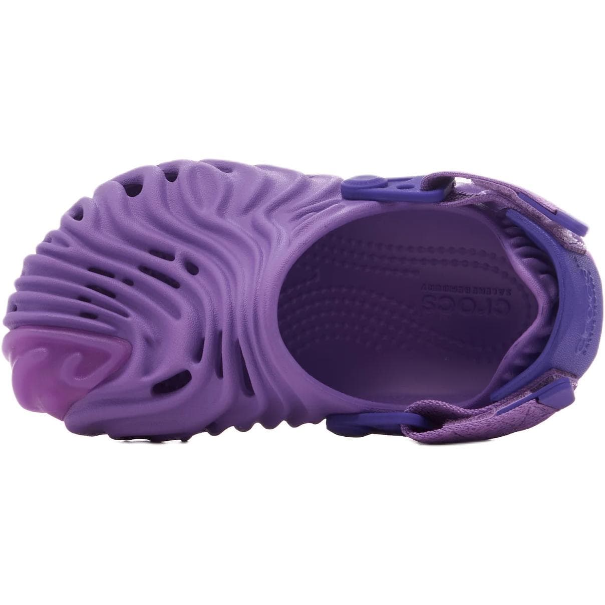 Сандалии Crocs x Salehe Bembury противоскользящие устойчивые к истиранию детские сандалии виноградный фиолетовый для детей - изображение 3