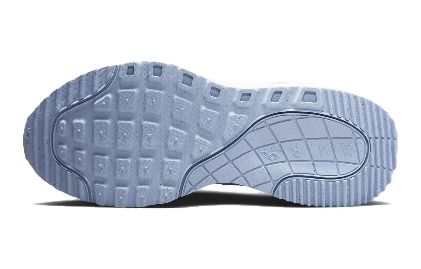 Кроссовки Nike Air MAX SYSTM Ткань Дышащий Низкий Верх Повседневная Обувь Белый Синий Унисекс - изображение 6