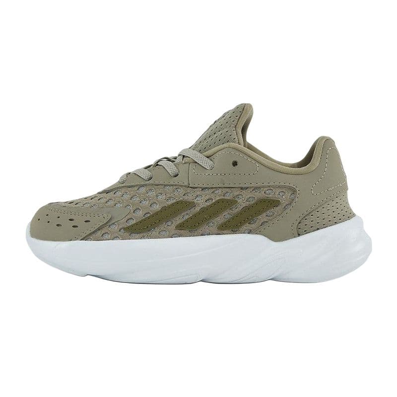 Кроссовки Adidas Originals Ozelia Противоскользящая и Дышащая Низкая Повседневная Обувь Зеленая Детская - изображение 1