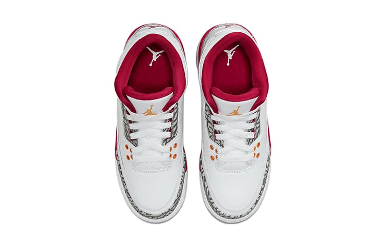 Кроссовки для баскетбола Jordan Air Jordan 3 Retro "Cardinal Red" GS - изображение 10