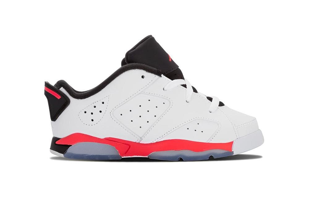 Кроссовки Jordan Air Jordan 6 Retro Low "Infrared White" TD - изображение 2