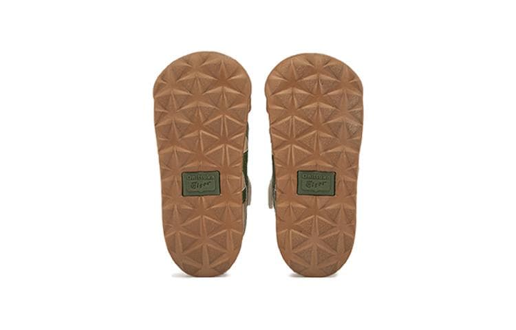 Кроссовки Onitsuka Tiger MEXICO 66 Устойчивый к истиранию водонепроницаемый и дышащий Низкий верх Обувь для малышей Коричневый - изображение 4