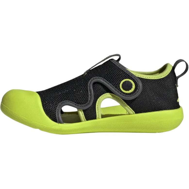 Сандалии Adidas ALTAVENTURE 3,0 Сетчатая ткань противоскользящие устойчивые к истиранию низкие сандалии для детей черный зеленый - изображение 2