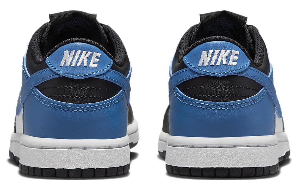 Кроссовки Nike Dunk White Blue Black GS - изображение 3