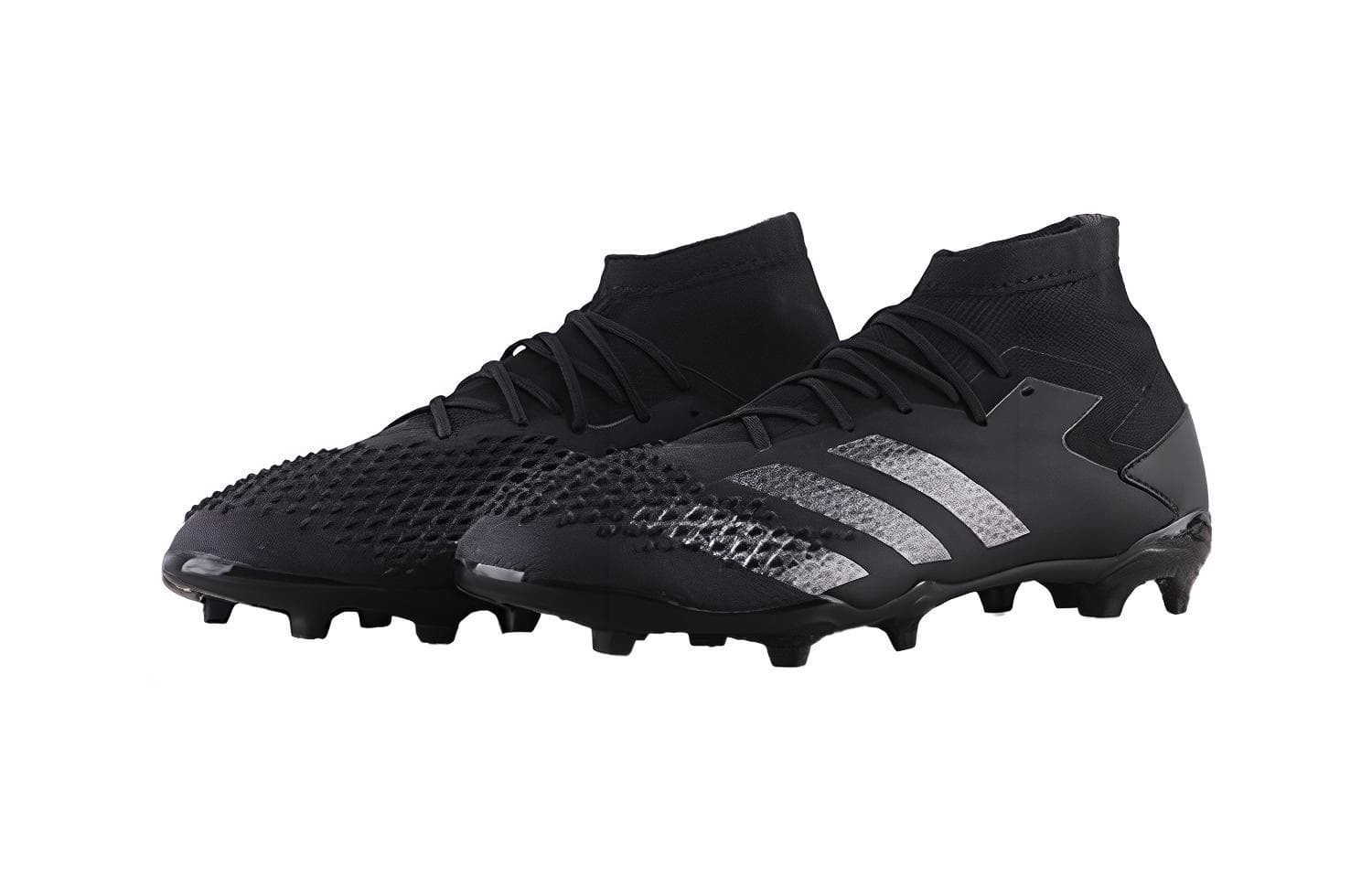Бутсы Adidas Mutator противоскользящие амортизирующие MID детские футбольные бутсы черные для детей - изображение 2
