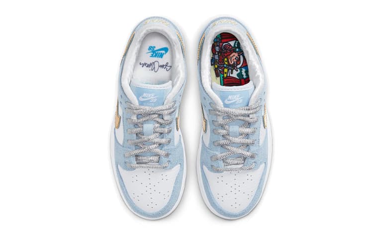 Кроссовки Sean Cliver x Nike Dunk SB Pro QS "Holiday Special" - изображение 4