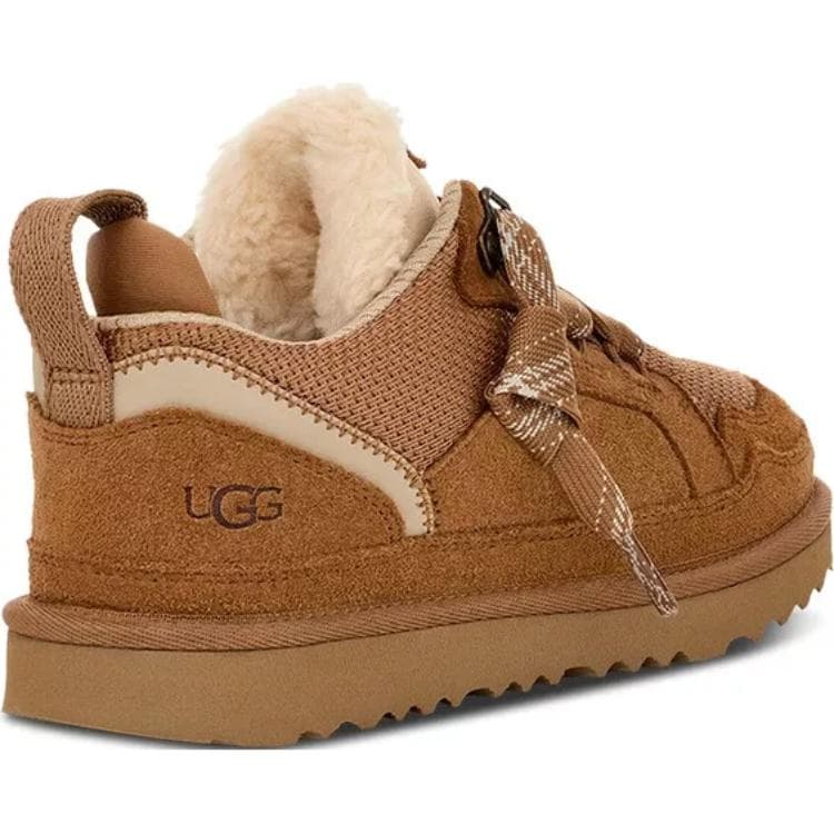 Кроссовки ugg Highland Амортизация Теплоизоляционный Low Топ Kids Lifestyle Shoes Каштановый Детский - изображение 4
