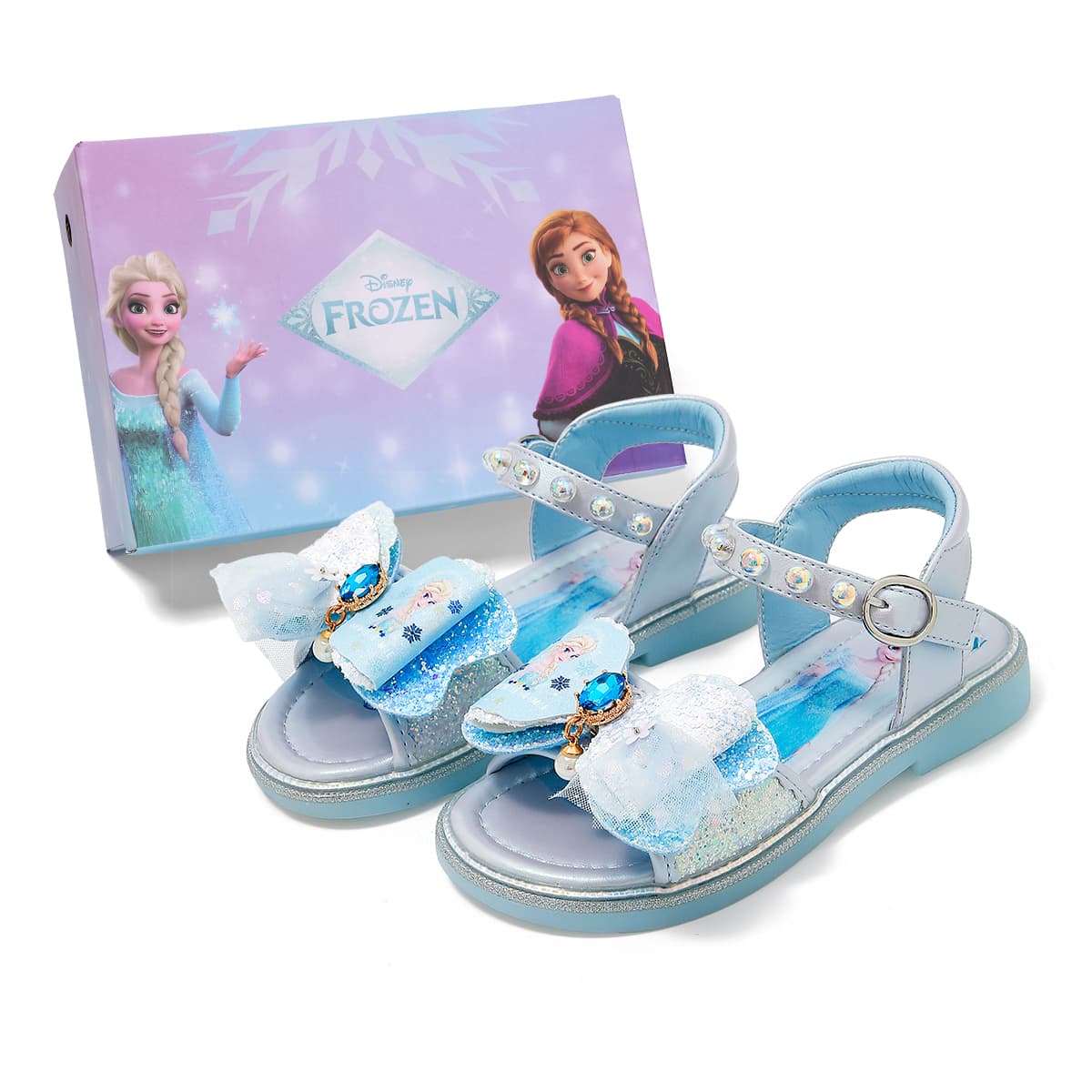 Сандалии DISNEY FROZEN SERIES Амортизация Износостойкие Низкие Кеды Детские Сандалии Малыша - изображение 1