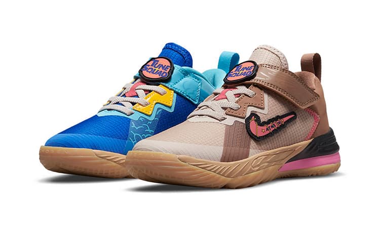 Кроссовки для баскетбола Space Jam x Nike Lebron 18 Low "Wile E. x Roadrunner" 18 - изображение 5