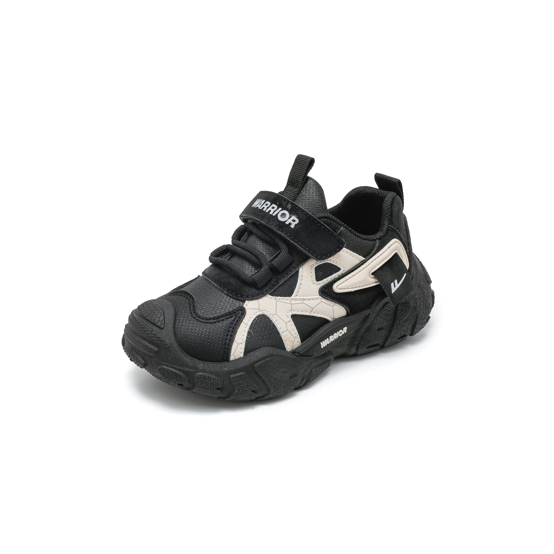Кроссовки Warrior Синтетическая кожа противоскользящие амортизация устойчивость к истиранию низкий топ детские беговые кроссовки - изображение 3