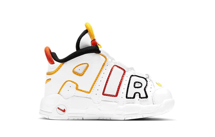 Кроссовки TD Nike Air More Uptempo "Rayguns" - изображение 2