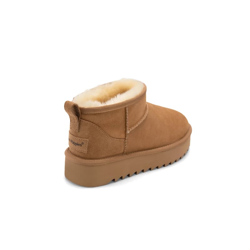 Ботинки зимние Hush Puppies CLASSIC SHORT С флисовой подкладкой термическая обувь комфортная легкая платформа короткий средний голень - изображение 4