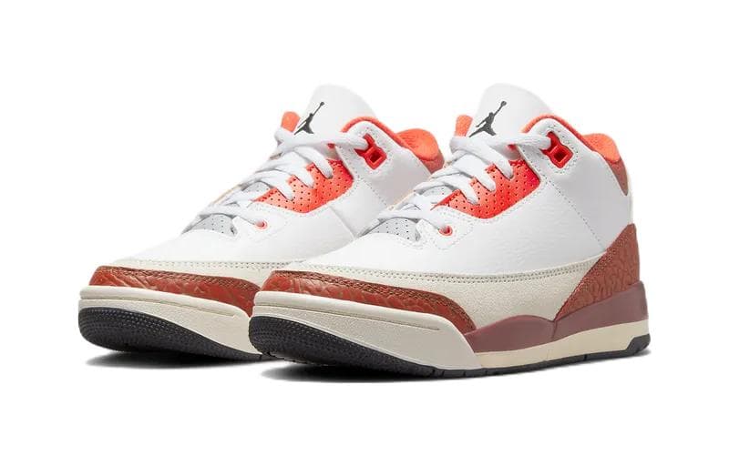Кроссовки для баскетбола Jordan Air Jordan 3 BP "Mars Stone" - изображение 4