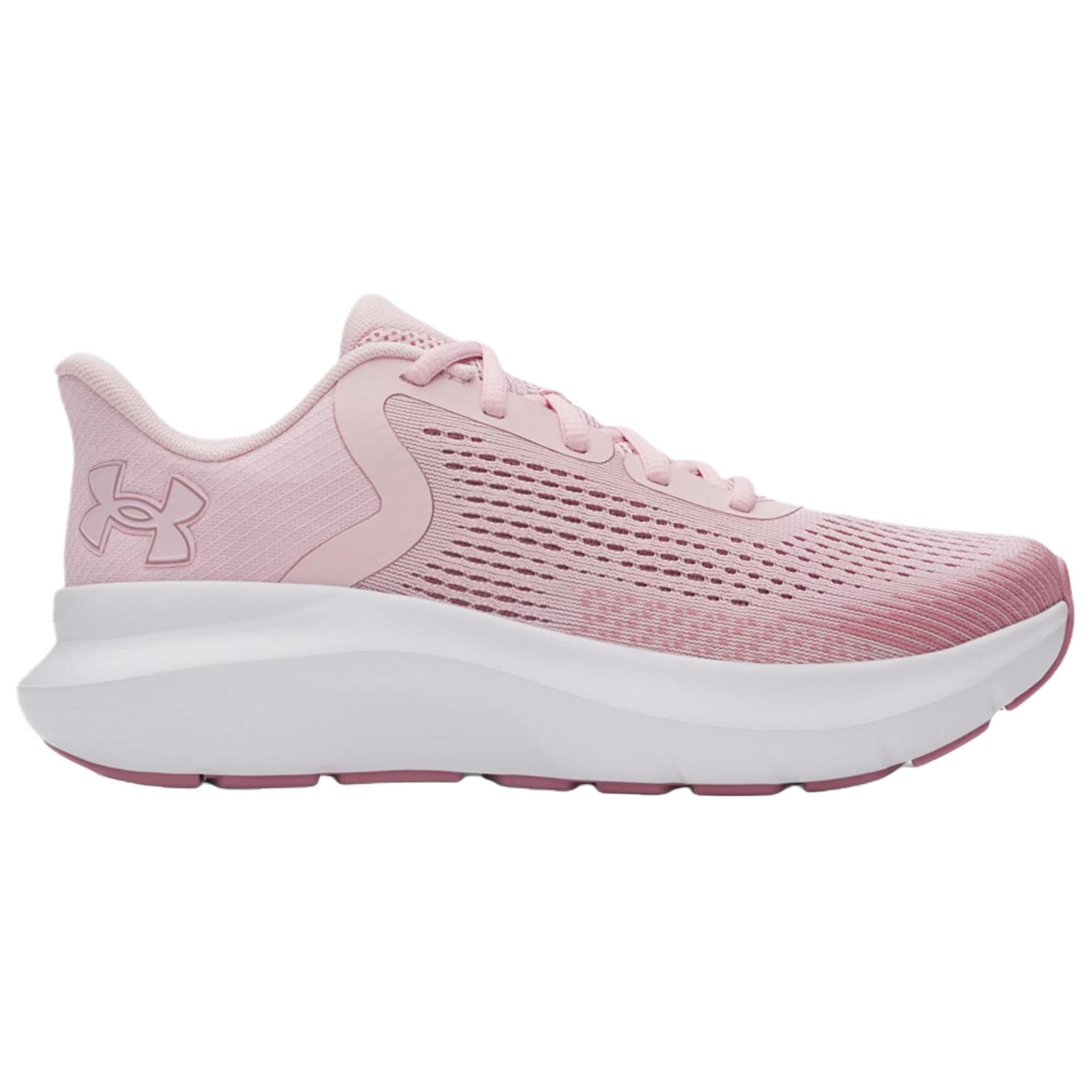 Кроссовки для бега Under Armour Rogue 5 Дышащие Отскок Дышащие и Упругие Беговые Кроссовки Женские Розовые - изображение 2