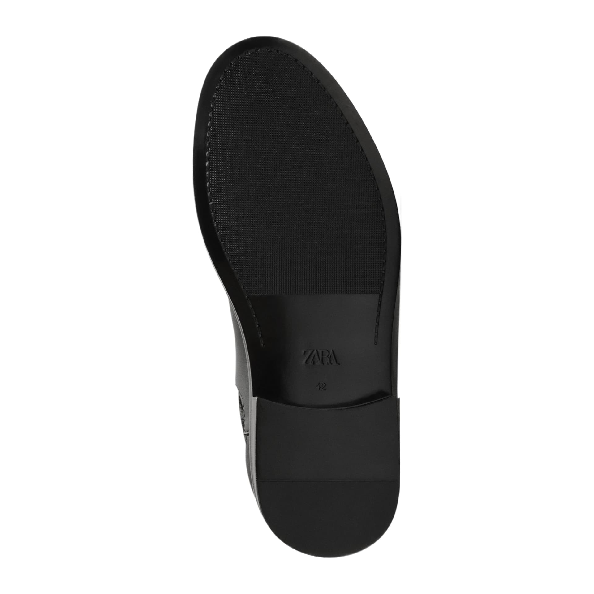 Ботинки челси ZARA Короткий Челси Низкий каблук Мужской Черный - изображение 3