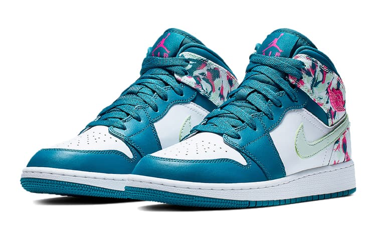Кроссовки для баскетбола Jordan Air Jordan 1 Mid GS - изображение 5