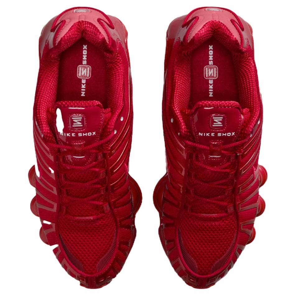 Кроссовки NIKE Shox TL Low Топ Kids Lifestyle Shoes Женские Красный - изображение 3