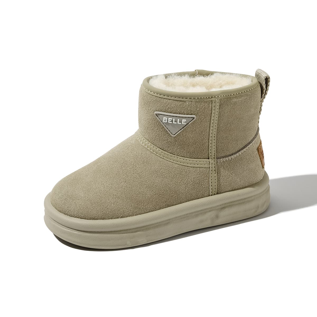 BELLE Детские зимние сапоги High Top Khaki Kids - изображение 2