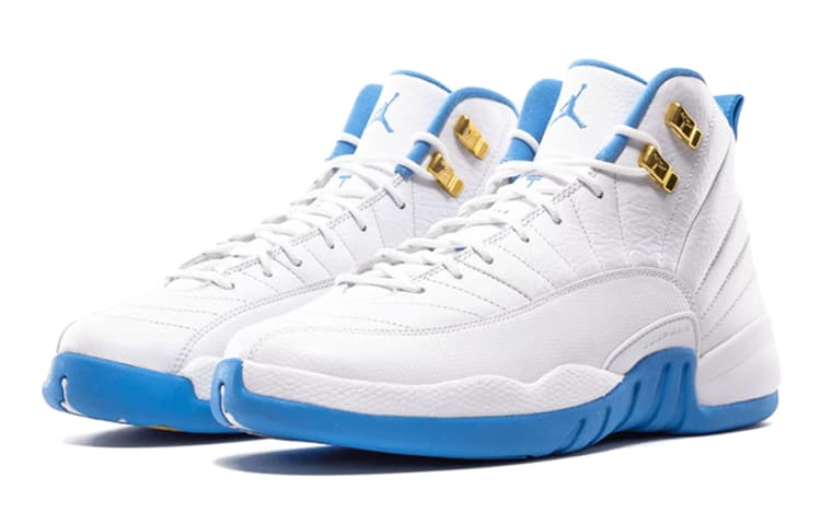 Кроссовки для баскетбола Jordan Air Jordan 12 Retro University Blue GS 2016 - изображение 5