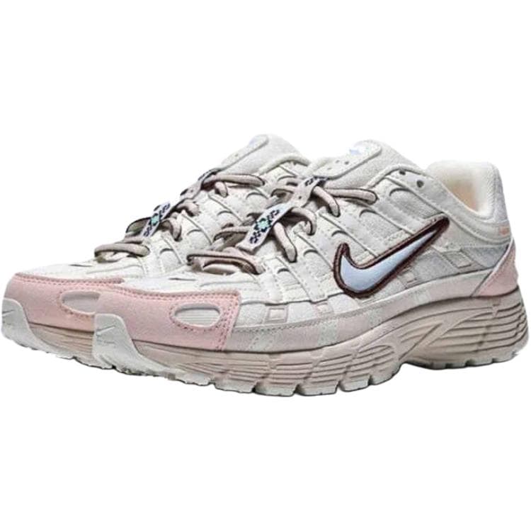 Кроссовки NIKE P 6000 Low Топ Детская Беговая Обувь Бежевый Серый Розовый Малыш - изображение 3