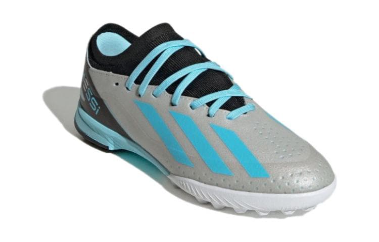 Бутсы Adidas X CRAZYFAST Амортизация Низкие Детские Футбольные Бутсы Черный Серый Синий Малыш - изображение 3
