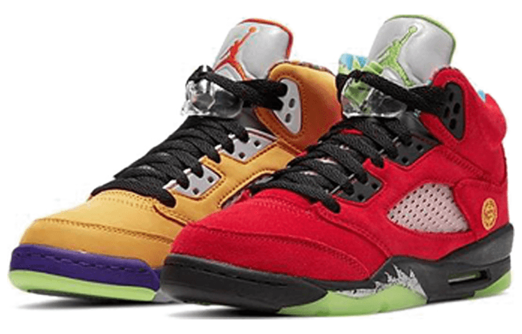 Кроссовки для баскетбола Jordan Air Jordan 5 Retro SE "What The" GS - изображение 4