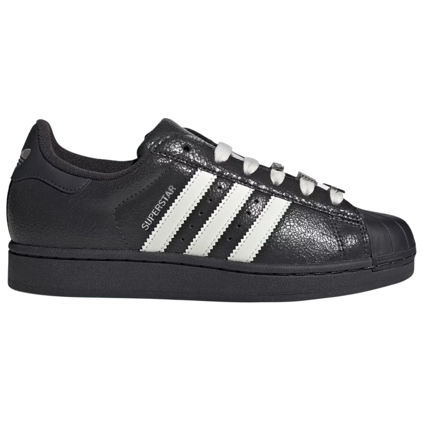 Кроссовки Adidas Originals Superstar 2 Классический Low Топ Скейтборд Обувь Женские Черный - изображение 2