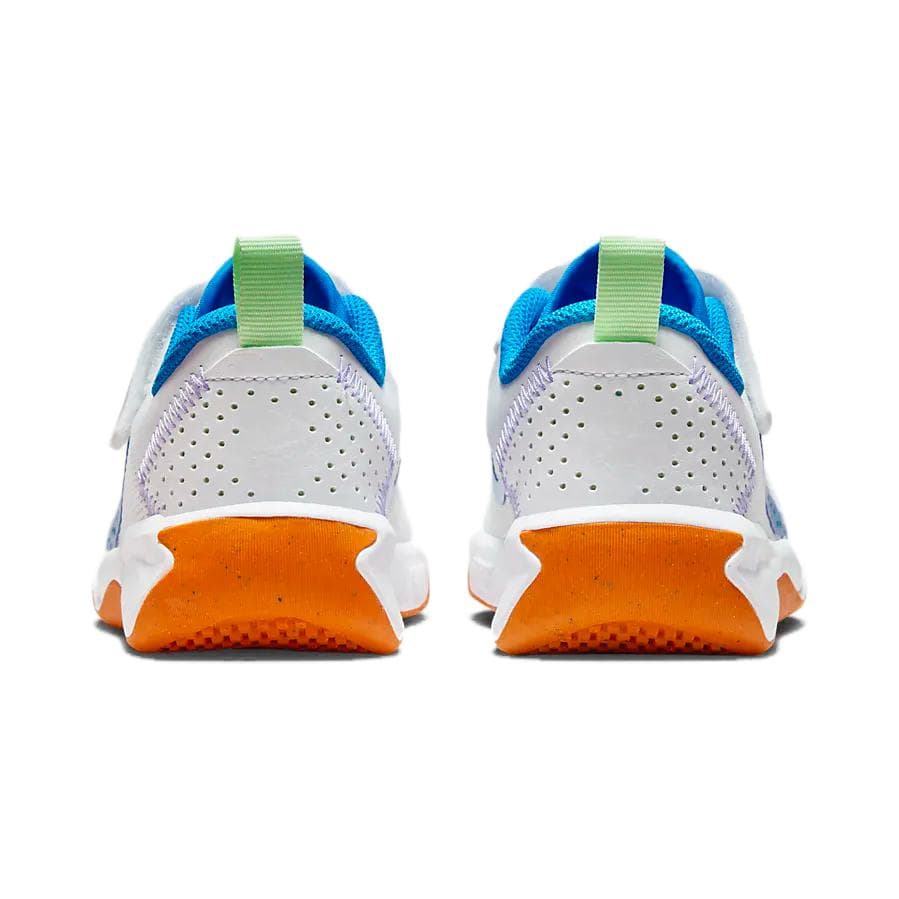 Кроссовки Nike Omni MULTI Корт MULTI Корт Противоскользящий Амортизация Низкий Верх Детские Лайфстайл Обувь Белый Синий - изображение 5