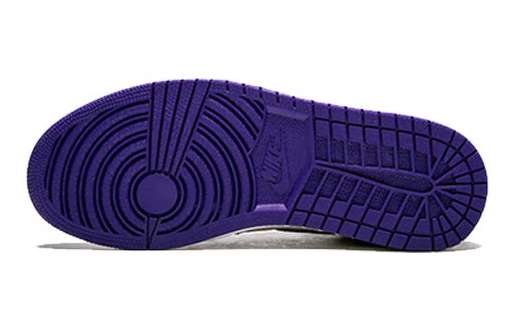 Кроссовки для баскетбола Jordan Air Jordan 1 Retro High Court Purple GS - изображение 11