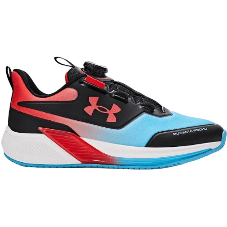 Кроссовки Under Armour Низкие Кроссовки для Беговых Занятий Детские Синий Красный Малыш - изображение 2