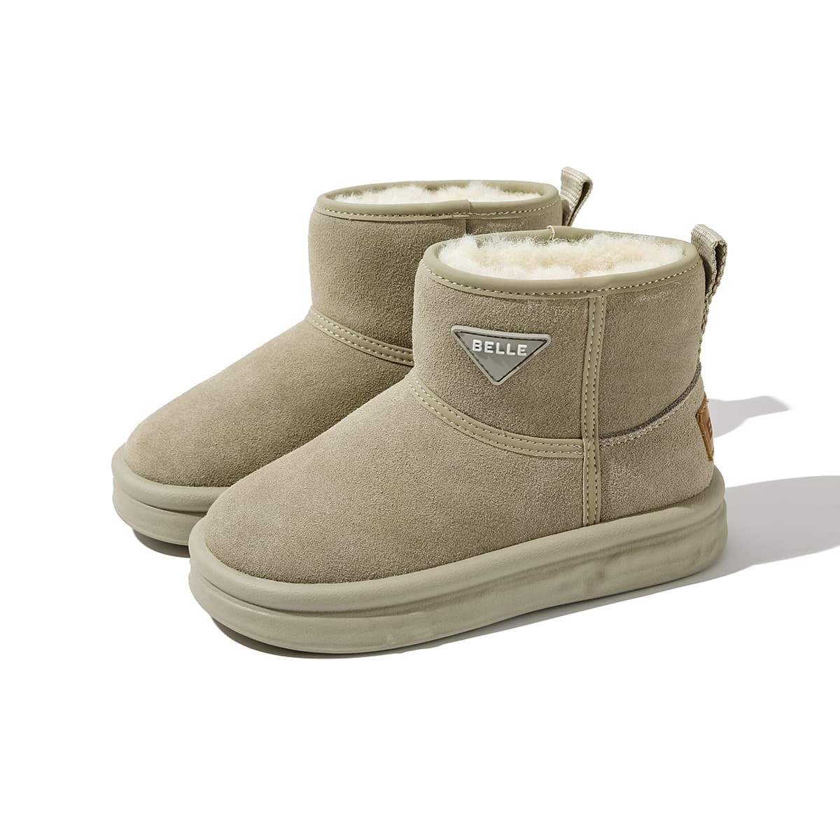 BELLE Детские зимние сапоги High Top Khaki Kids - изображение 3