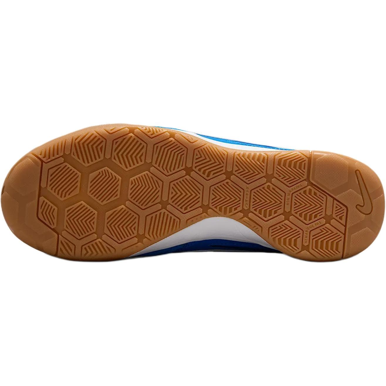 Бутсы Nike Gato Low Топ Детская футбольная обувь Кине-синий Гель-желтый Белый Детская - изображение 6