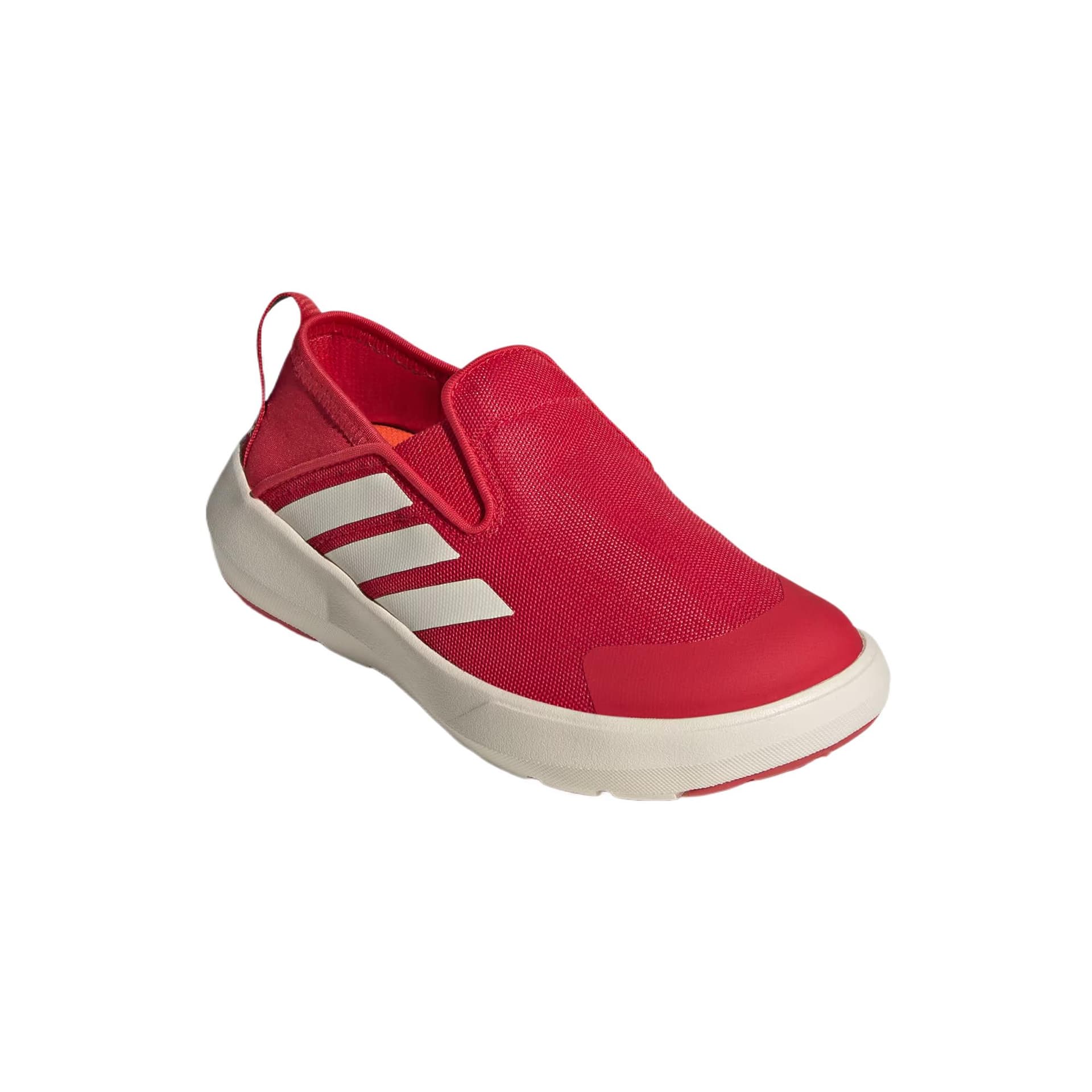 Кроссовки Adidas Boat Slip On Ткань противоскользящая и дышащая низкий верх детские повседневные туфли - изображение 4