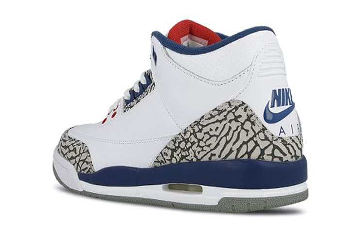 Кроссовки для баскетбола Jordan Air Jordan 3 Retro True Blue GS - изображение 4