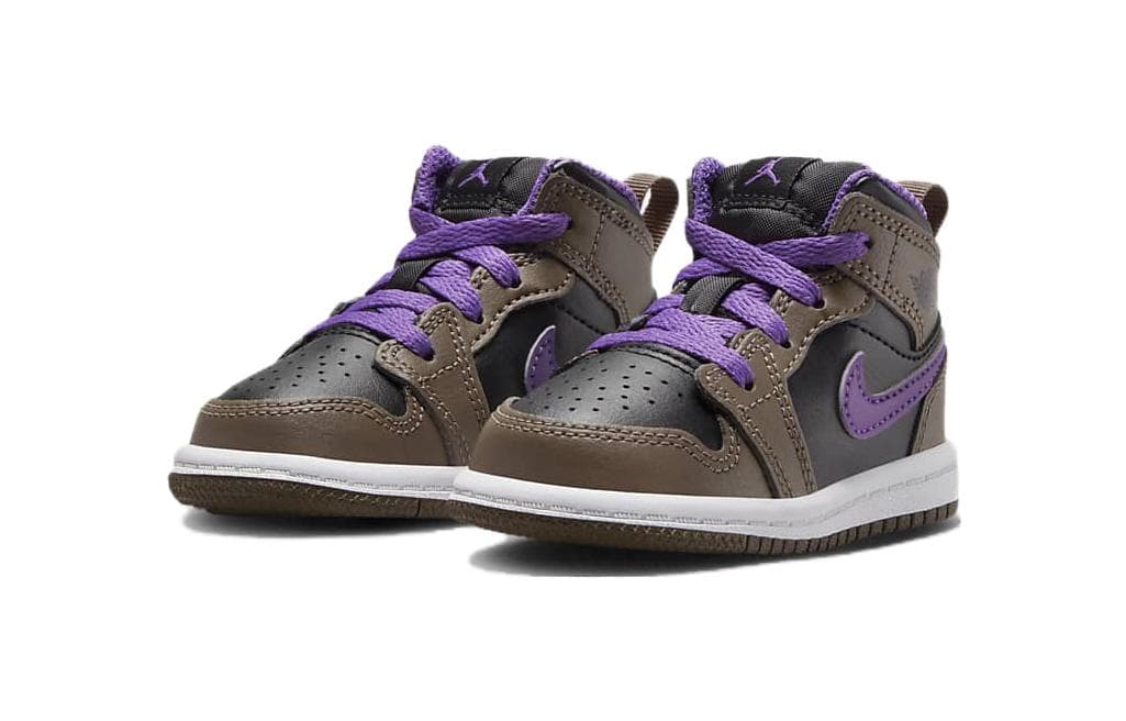 Кроссовки Jordan Air Jordan 1 Mid "Purple Mocha" TD - изображение 3