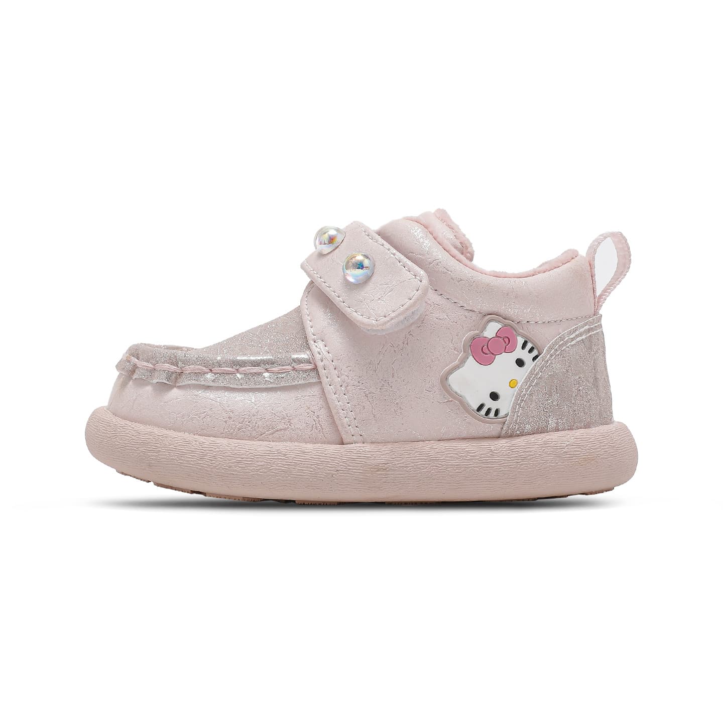 Hello Kitty X Sanrio Искусственная кожа Устойчивая к пятнам Быстросохнущая Детская хлопковая обувь - изображение 1